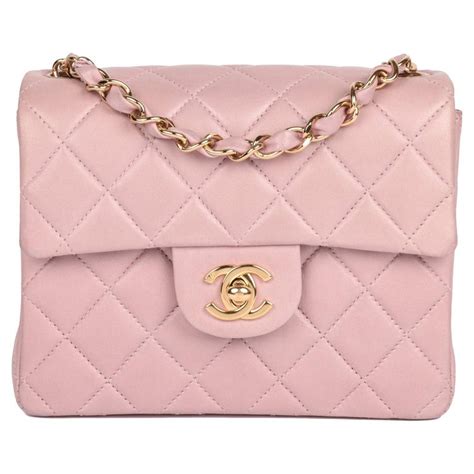 pink lambskin bag